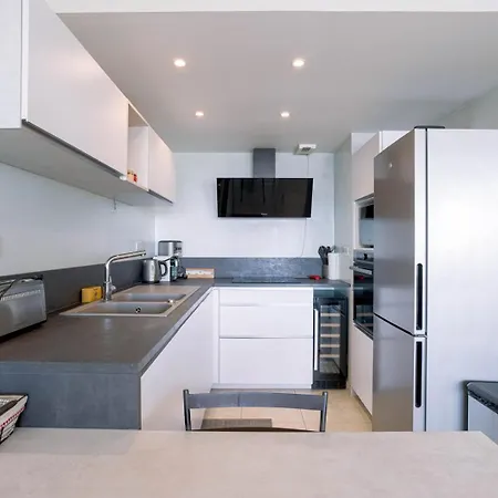 Apartamento Blue Riviera - Terrace With Sea View, Pool, Modern, Spacious, Ac *