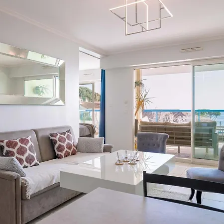 Blue Riviera - Terrace With Sea View, Pool, Modern, Spacious, Ac Канны
