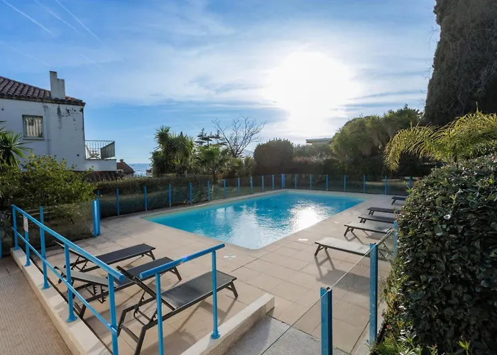 Daire Blue Riviera - Terrace With Sea View, Pool, Modern, Spacious, Ac *