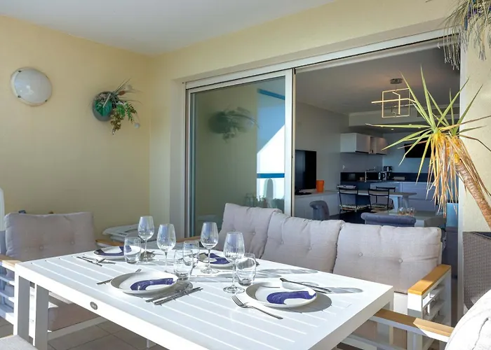 Daire Blue Riviera - Terrace With Sea View, Pool, Modern, Spacious, Ac