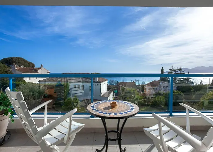 Daire Blue Riviera - Terrace With Sea View, Pool, Modern, Spacious, Ac Cannes